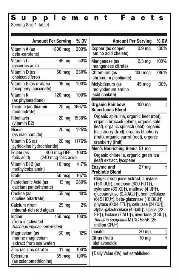 Salud y Equipamiento Médico - Multivitaminico 150 Tab Rainbow 2