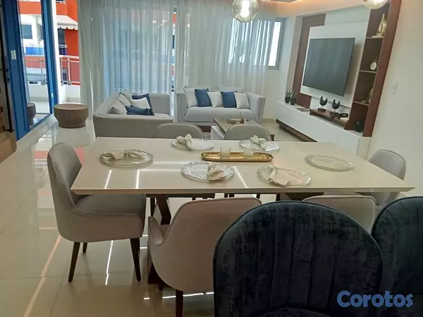 apartamentos - Hermoso Apartamento Amplio Amueblado en Alquiler – Avenida España.
 4