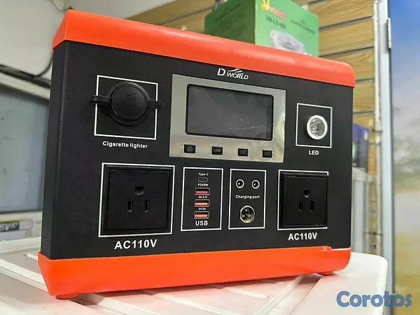 plantas e inversores - INVERSOR PORTATIL 500WATTS - JACOBO SOLAR