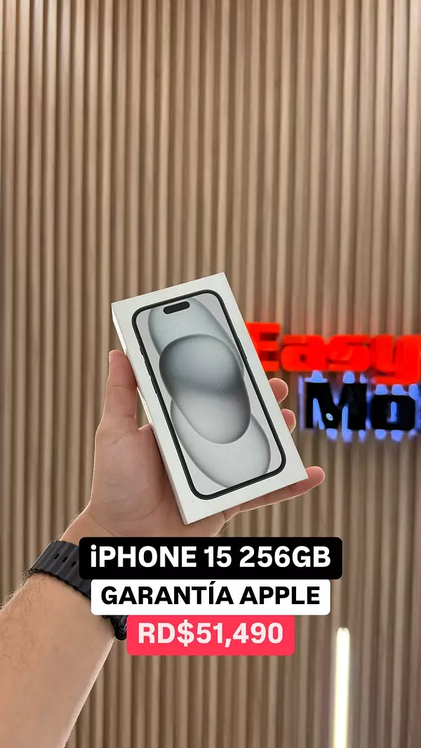 celulares y tabletas - iPHONE 15 256GB SELLADO 