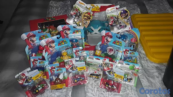 juguetes - Combo de figuras de Mario Bros nuevo de cajas a mi 2