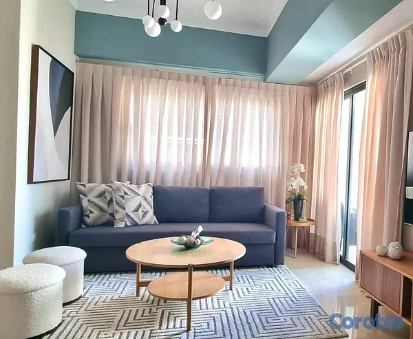 apartamentos - Rento apartamento amueblado moderno con dos parqueos  2