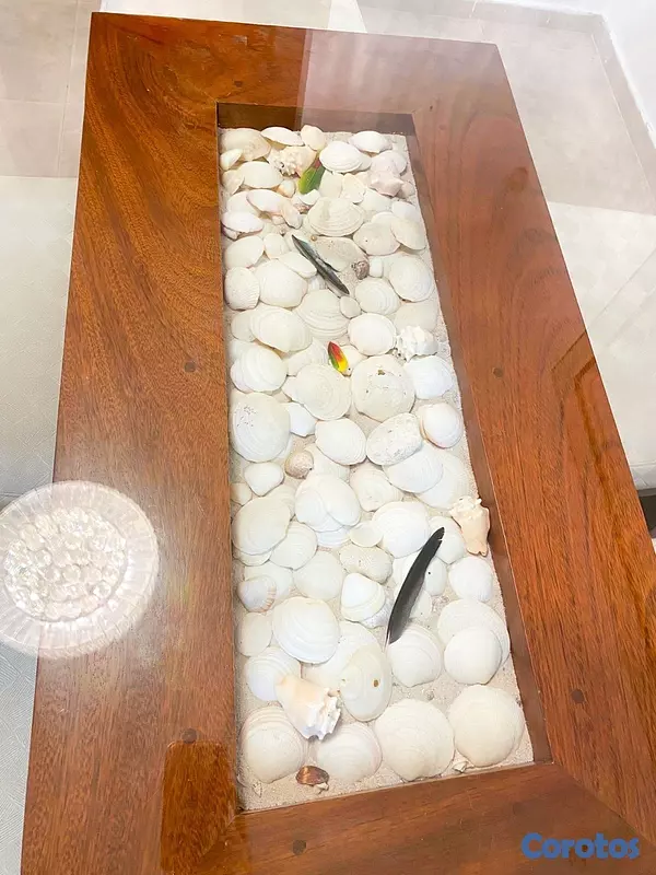 muebles y colchones - Juego de comedor de 6 sillas en roble 100% 4