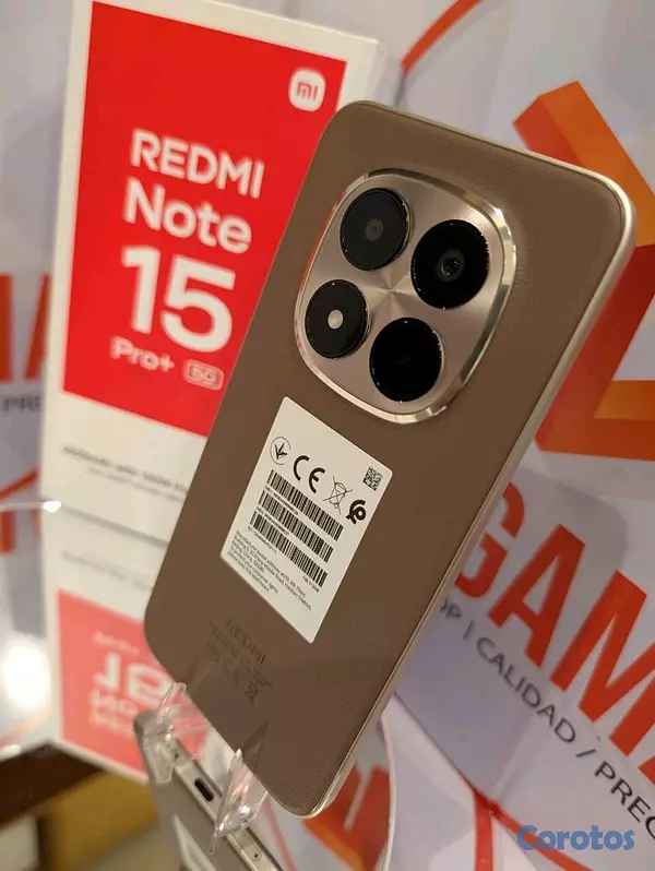 celulares y tabletas - REDMI NOTE 15 PRO+ PLUS 5G, 12GB RAM 512GB ROM
 8