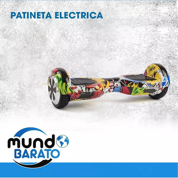 hobby y coleccion - Patineta Eléctrica Scooter de equilibrio inteligente HOVEBOARD con bluetooth 2