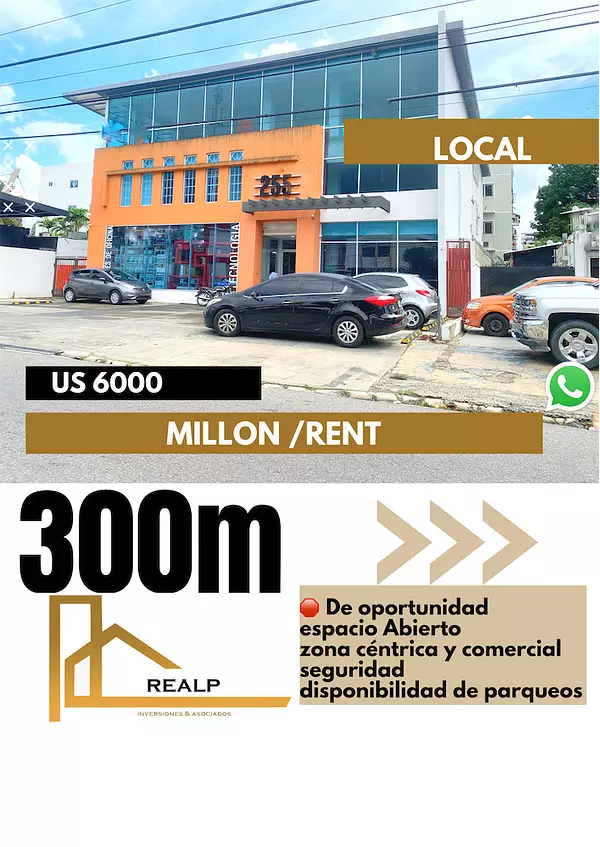 oficinas y locales comerciales - Local céntrico en el millon 1
