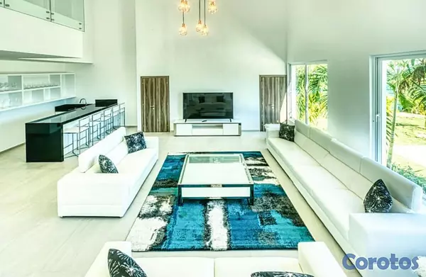 casas vacacionales y villas - Lujosa villa en el campo de golf de Cap Cana 3