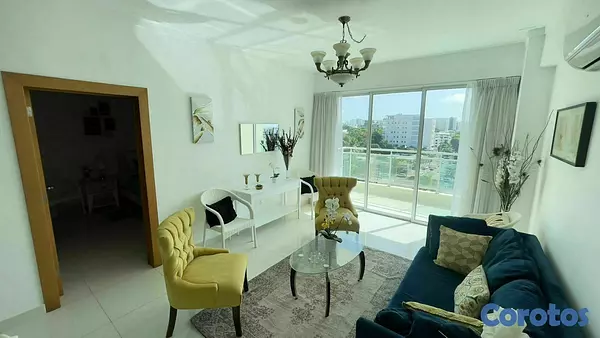 apartamentos - Bella Vista, Apartamento amueblado ideal para ejecutivo, excelente torre 7