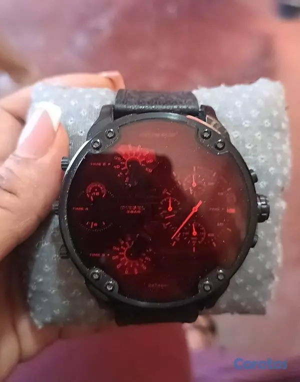 joyas, relojes y accesorios - Reloj Diesel Mr Daddy caja acero Inoxidable correa 5