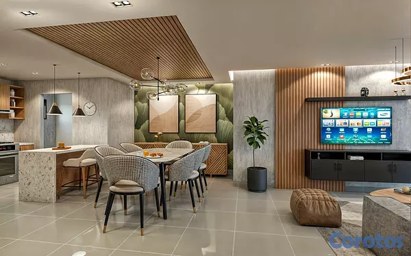 apartamentos - Apartamento en Venta con Piscina, Urb. Brisas Del  4