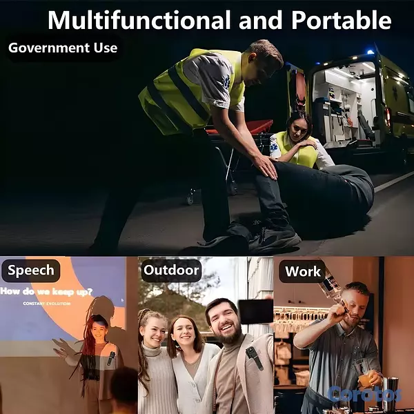 camaras y audio - 📹 Mini Cámara Wifi Corporal con Visión Nocturna –  7