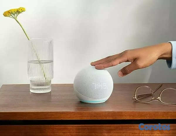 accesorios para electronica - Echo Dot con Reloj 5ta geneneracion 4
