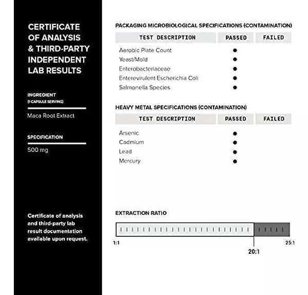 Salud y Equipamiento Médico - Capsulas De Raiz De Maca Artesanales De Origen Unico - Ultra 4