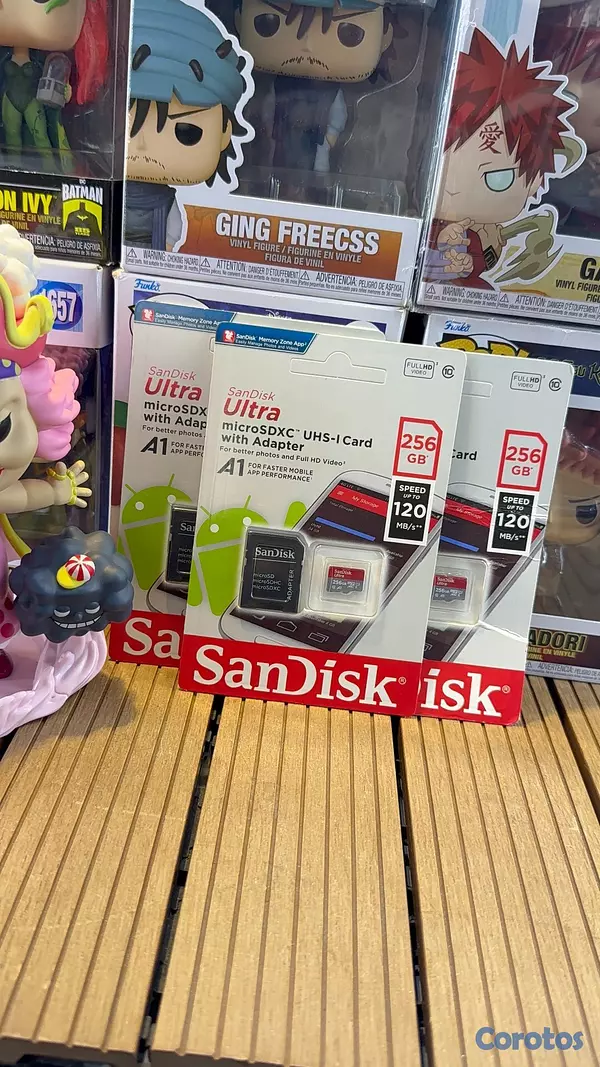 otros electronicos - 💾🔥 Memoria Micro SD SanDisk Ultra 256GB + Adaptado 2