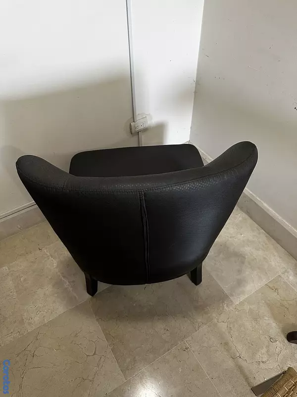 muebles y colchones - Butaca color negro 2