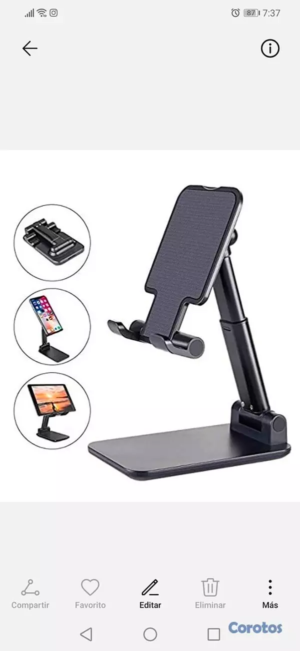 celulares y tabletas - Base para celulares  3