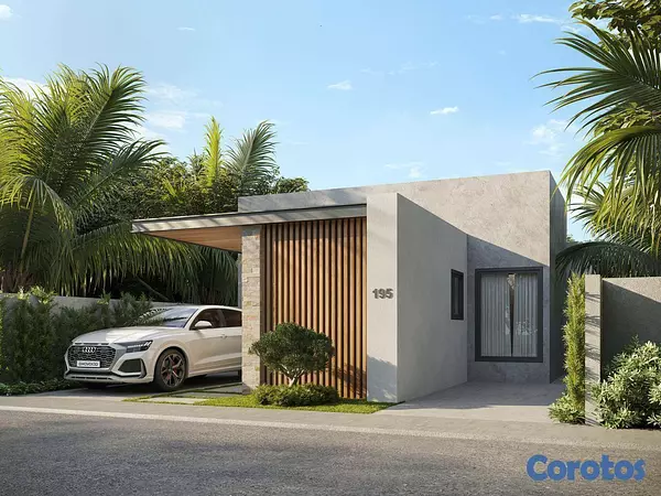 casas - Casas de 3 Habitaciones con Patio en Ecos Yard, Av 2