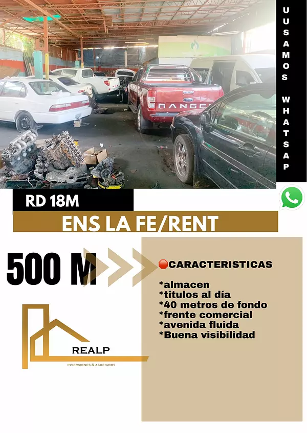 solares y terrenos - Propiedad en venta en ensanche la Fe 1
