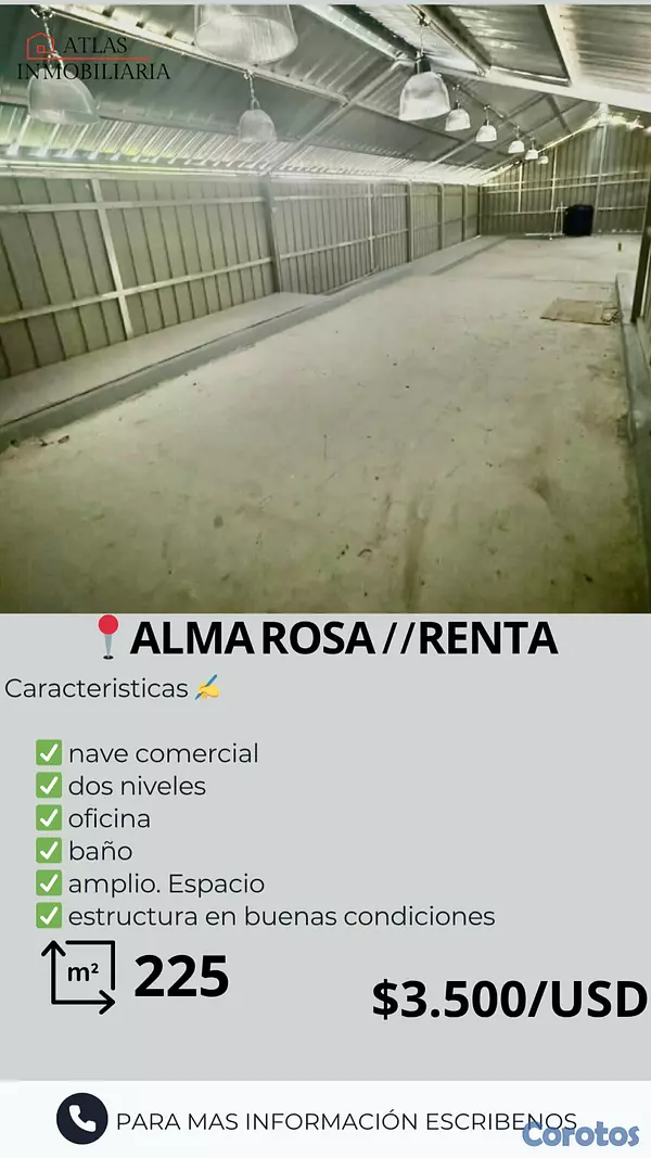 oficinas y locales comerciales - se alquila nave  2