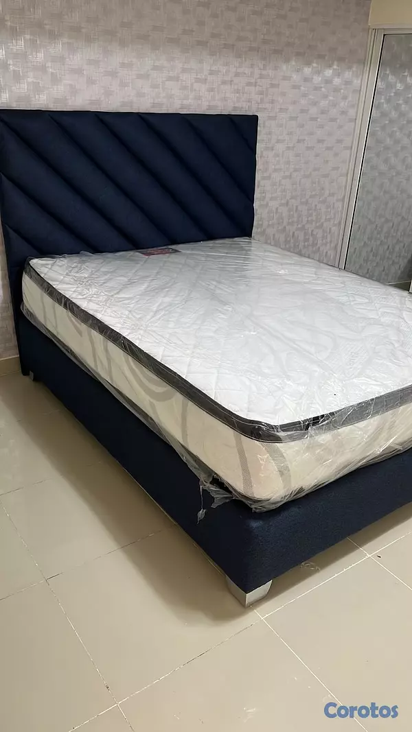 muebles y colchones - Venta cama colchon incluido  1