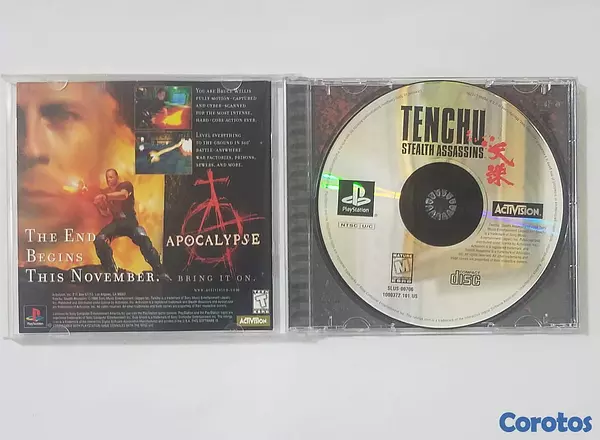 consolas y videojuegos - Tenchu: Stealth Assassins de PlayStation 1 (PS1)  2