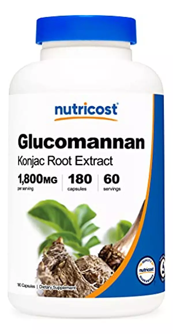 Salud y Equipamiento Médico - Glucomanano 1,800 Mg Por Porcion 2