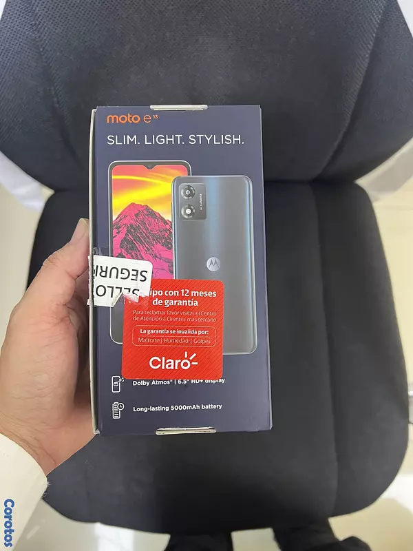 celulares y tabletas - Motorola moto e13 64GB, NUEVO caja abierta 7