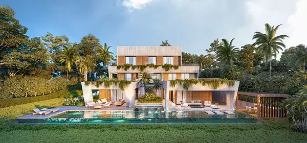 casas vacacionales y villas - VILLA DE LUJO EN CAP CANA DE 6 HABITACIONES 3