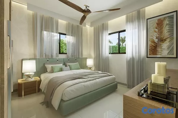 casas vacacionales y villas - venta de villas independientes en punta cana con opción a piscina  5
