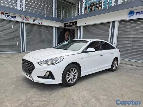 carros - HYUNDAI SONATA NEW RISE 2018 BLANCO 7