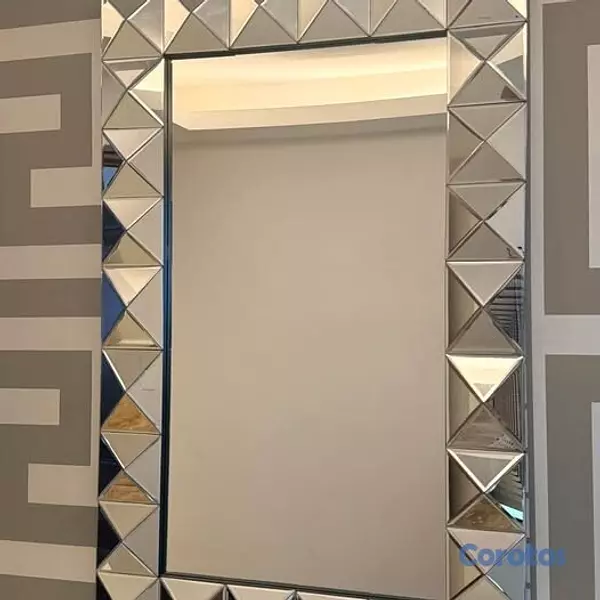 decoración y accesorios - Credenza de Cristal con Espejo de Cristal 3