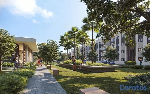 apartamentos - venta de apartamento con bono vivienda,bono militar próximo a la carretera mella 9