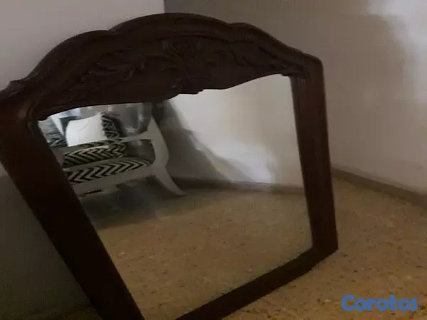 muebles y colchones - Espejo en caoba  6,500 perfectas condiciones 3