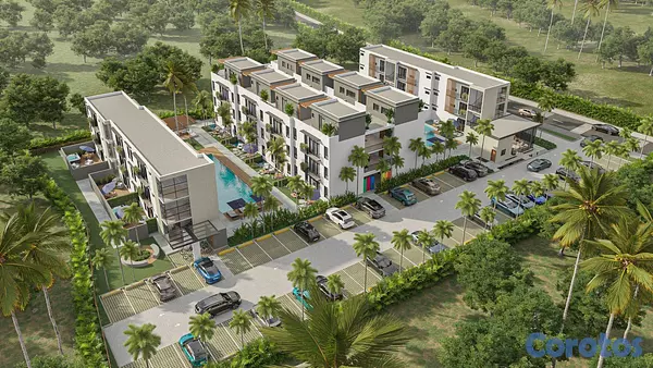 apartamentos - Apartamentos en venta en Punta Cana, vista cana 2
