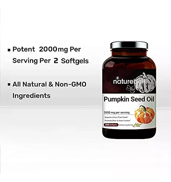 Salud y Equipamiento Médico - Suplementos De Aceite De Semilla De Calabaza De Maxima Poten 5