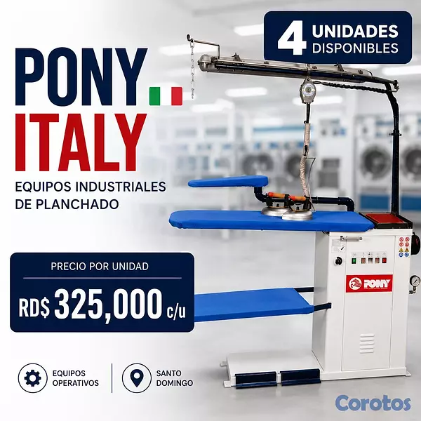 equipos profesionales -  OPORTUNIDAD PARA LAVANDERÍAS Y TALLERES TEXTILES