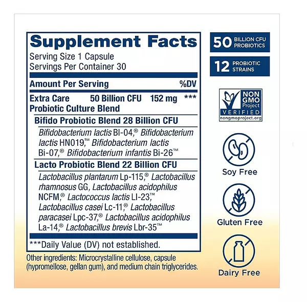 Salud y Equipamiento Médico - Suplemento Ultimate Flora Probiotico 50 Billion Renew Life 5
