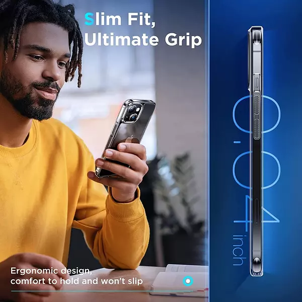 Salud y Equipamiento Médico - Funda Ultra Transparente Para iPhone 14 Simtect 3