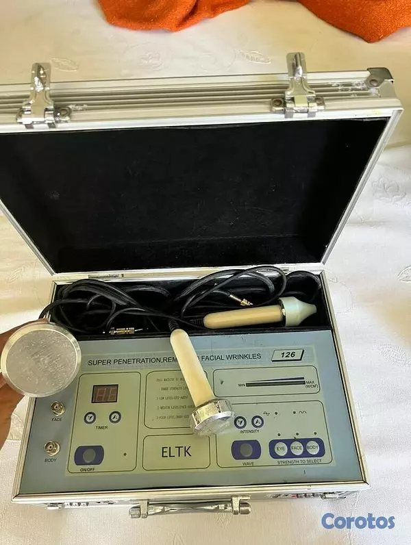 equipos profesionales - Sistema Ultrasónico Facial y Corporal ELTK-124