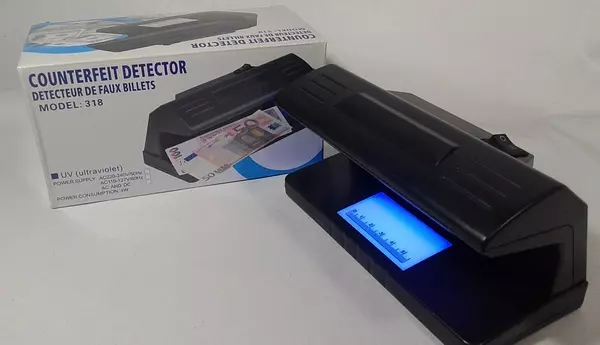 otros electronicos - Probador Detector De Billetes dinero Falso Maquina Luz Ultravioleta Falsos 5