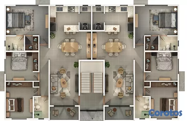 apartamentos - APARTAMENTO EN VENTA EN SANTIAGO DE LOS CABALLEROS  5