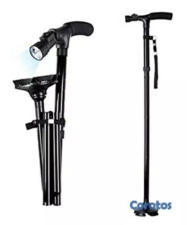 salud y belleza - Bastones de aluminio con Luces Led 6