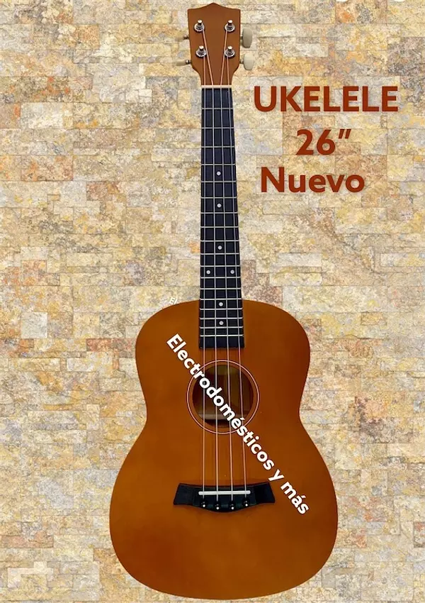 instrumentos musicales - Ukelele 26”.  Ukulele New  1