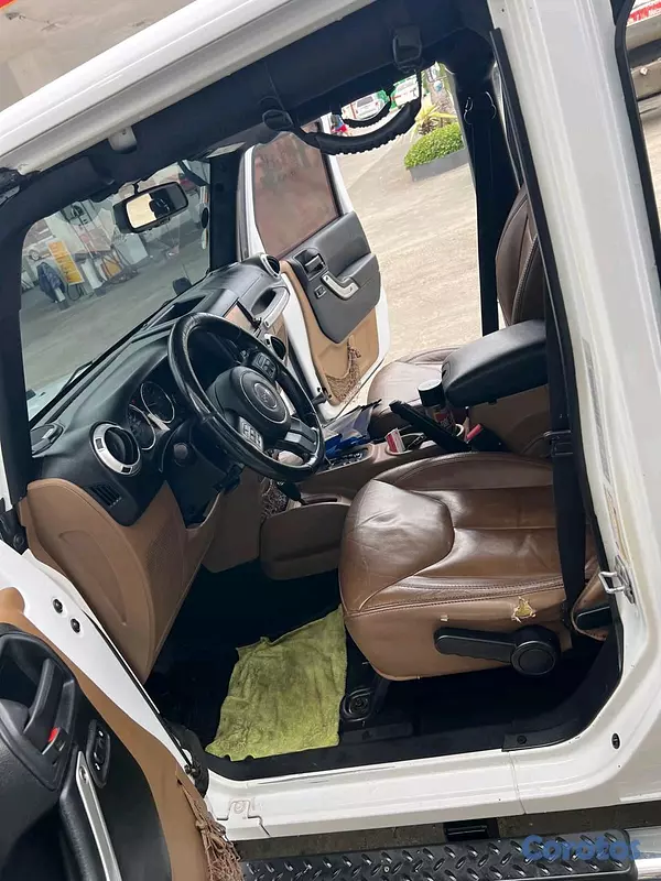 jeepetas y camionetas - jeep rubicon 2015 clean carfax  3