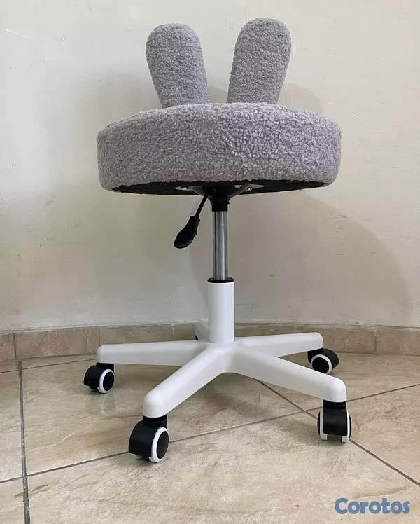 muebles y colchones - 🐰 Silla Giratoria Estilo Conejo Ajustable por solo $2,850 🐰🎊En oferta.💥 8