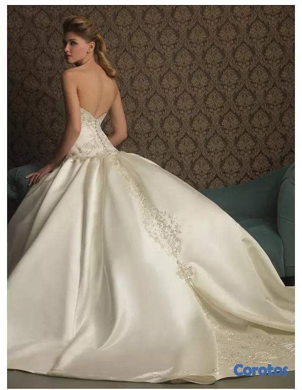 ropa para mujer - Vestido de novia corte princesa
 2