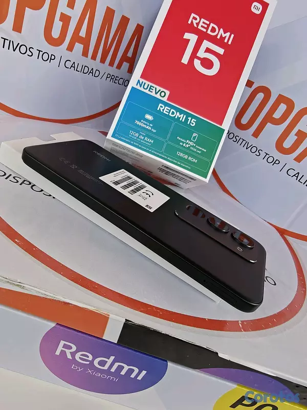 celulares y tabletas - REDMI 15, 6GB RAM 128GB ROM 6