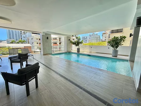 apartamentos - vendo naco no barrio tres habitaciones con su baño tres parqueo balcón balcón 11
