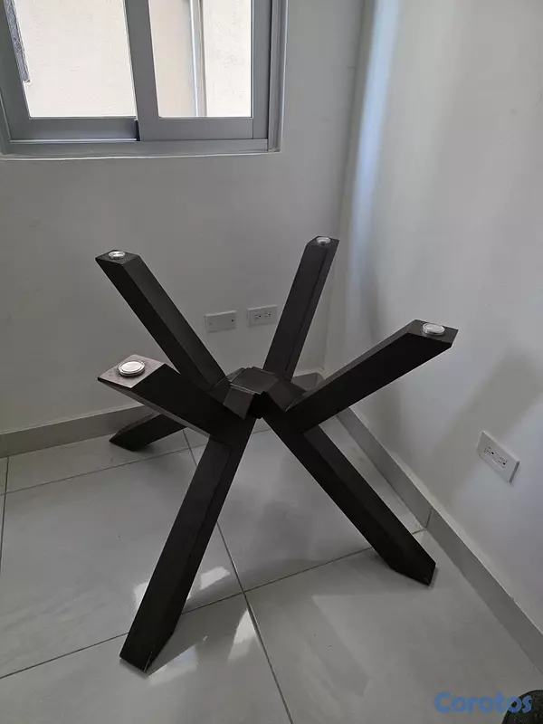 muebles y colchones - Mesa de comedor moderna hasta para 8 personas 3