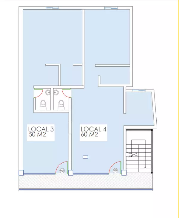 oficinas y locales comerciales - Alquilo local 2do piso 50 mts arroyo hondo  1